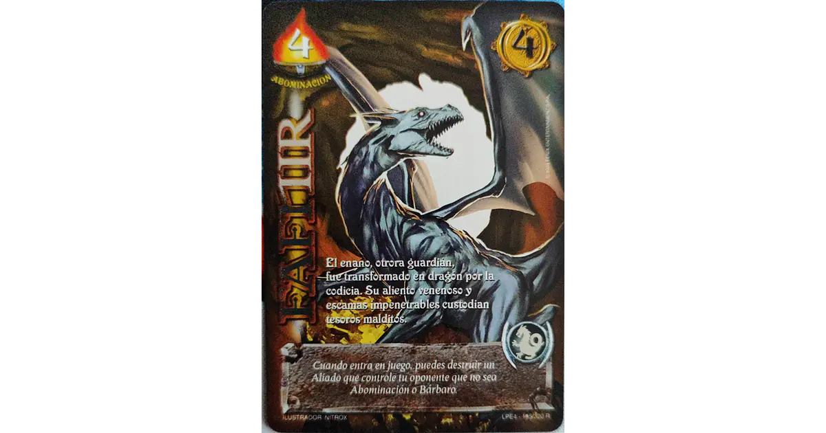 Fafnir (LPE4 - Real) - Singles primera Era - Mitos y Leye...