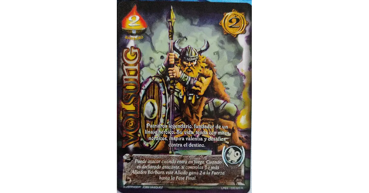 Volsung (LPE4 - Real) - Singles primera Era - Mitos y Ley...
