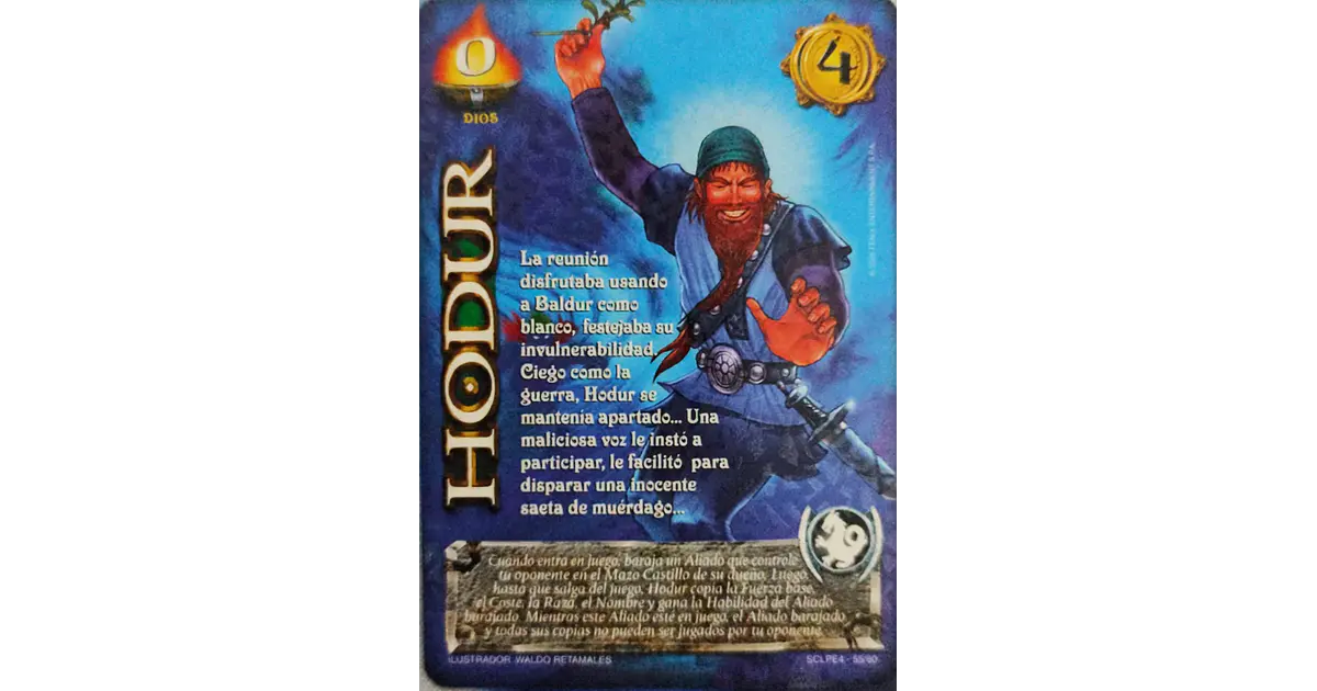 Hodur (LPE4 - SCL) - Singles primera Era - Mitos y Leyendas