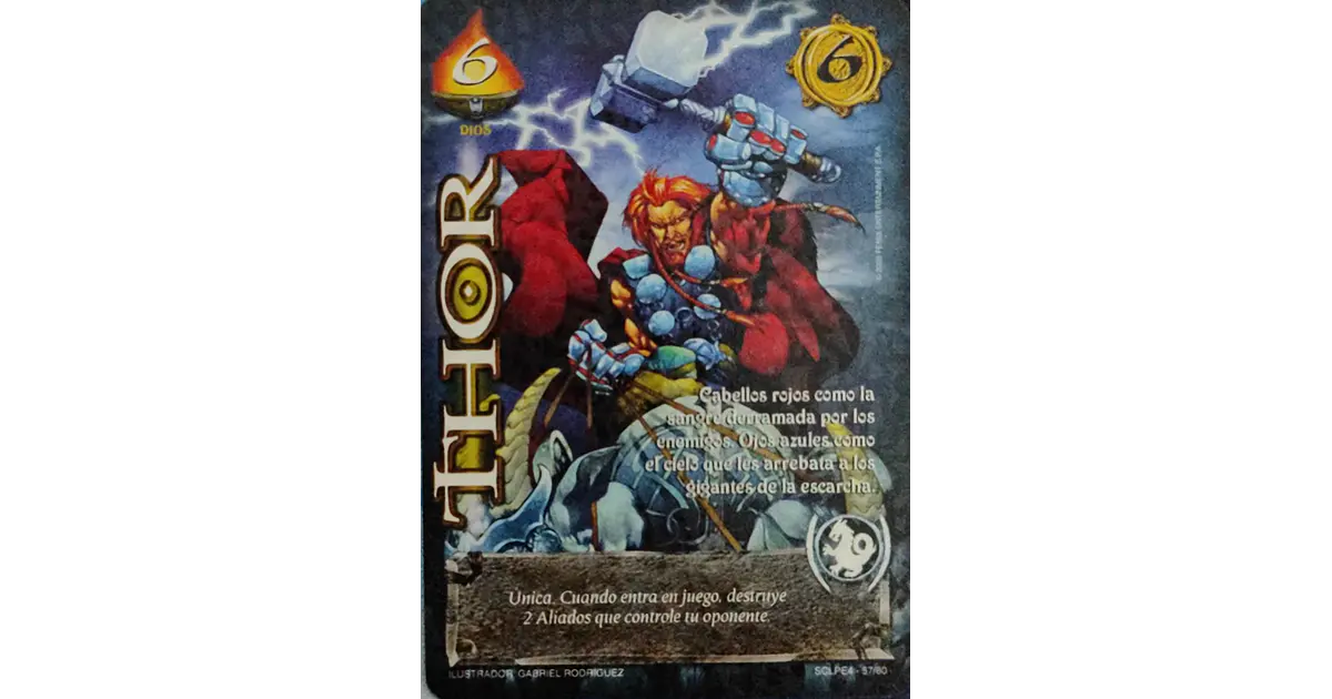 Thor (LPE4 - SCL) - Singles primera Era - Mitos y Leyendas