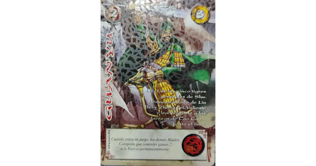 Guan Yu (LPE4 - SCL) - Singles primera Era - Mitos y Leye...