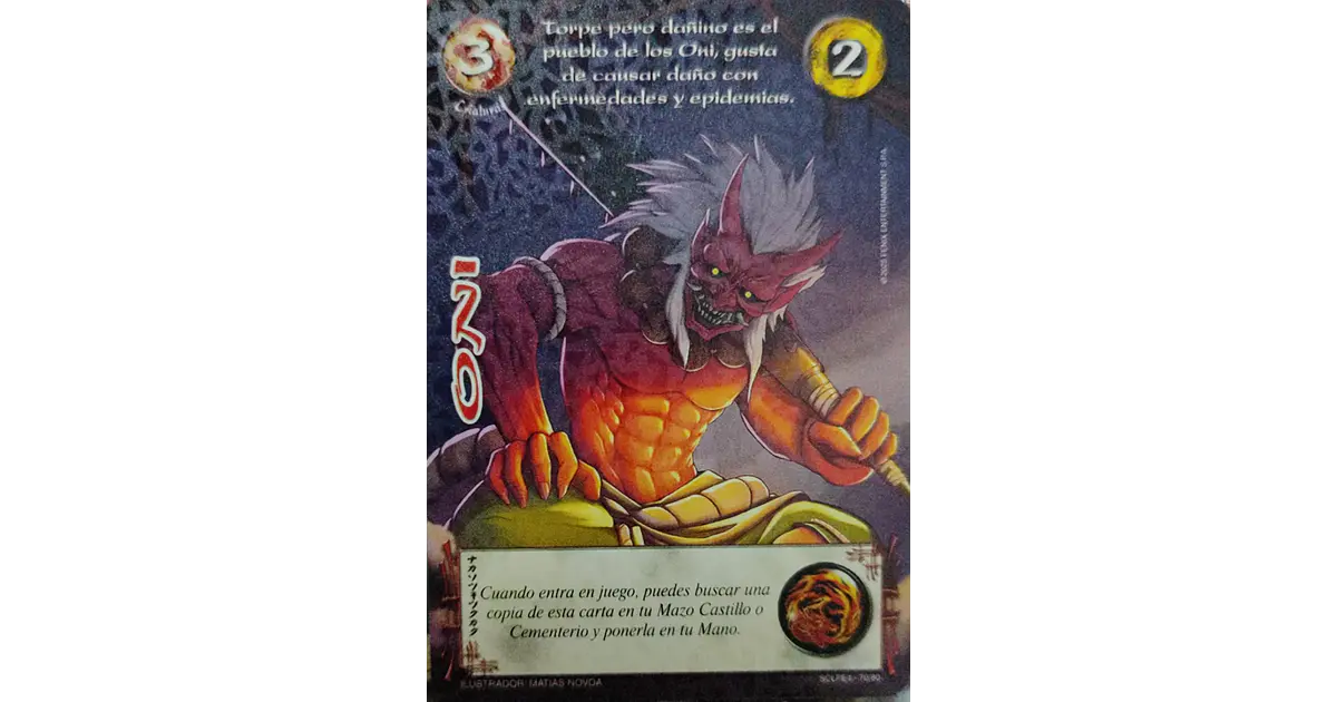 Oni (LPE4 - SCL) - Singles primera Era - Mitos y Leyendas