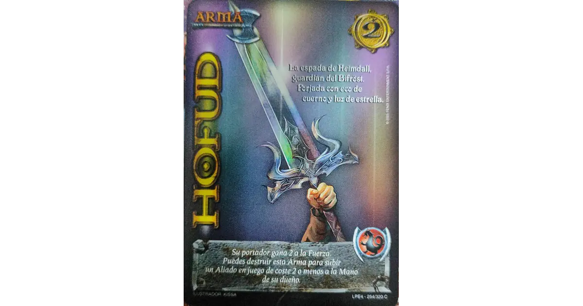 Hofud (LPE4 - Cortesana) - Singles primera Era - Mitos y ...