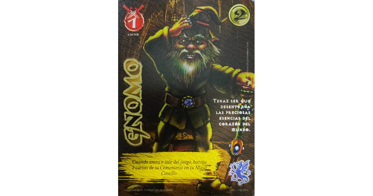 Gnomo (LPE4 - Vasalla) - Singles primera Era - Mitos y Le...