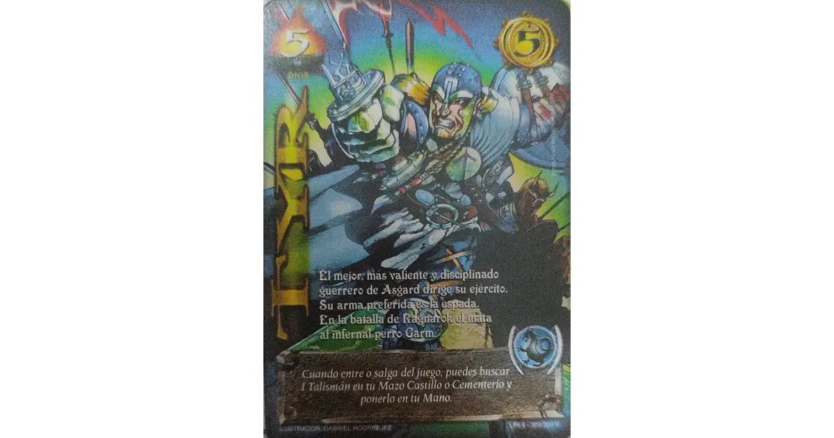 Tyr (LPE4 - Vasalla) - Singles primera Era - Mitos y Leye...