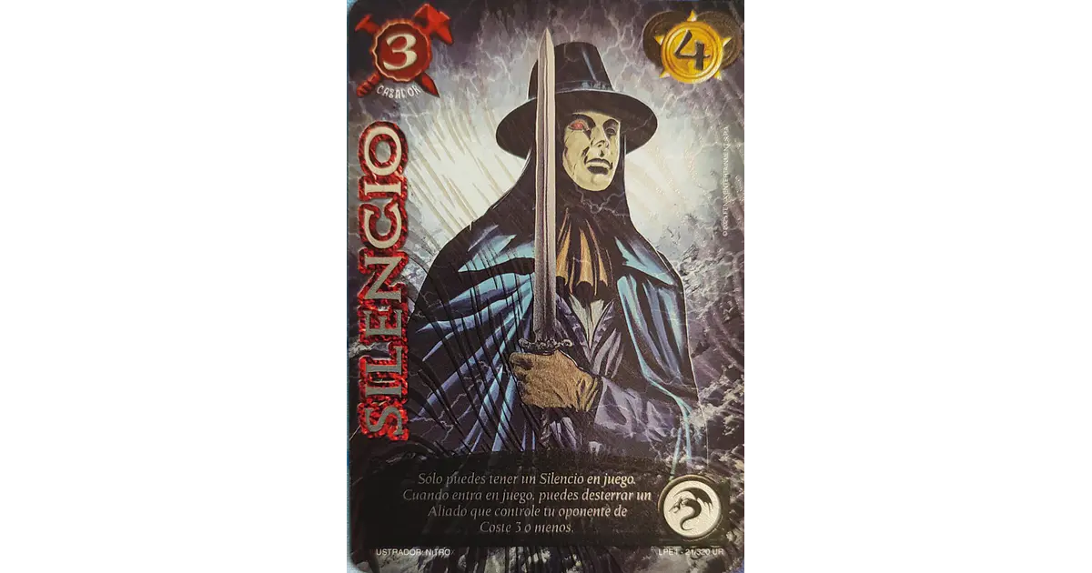 Silencio (LPE4 - UR) - Singles primera Era - Mitos y Ley...