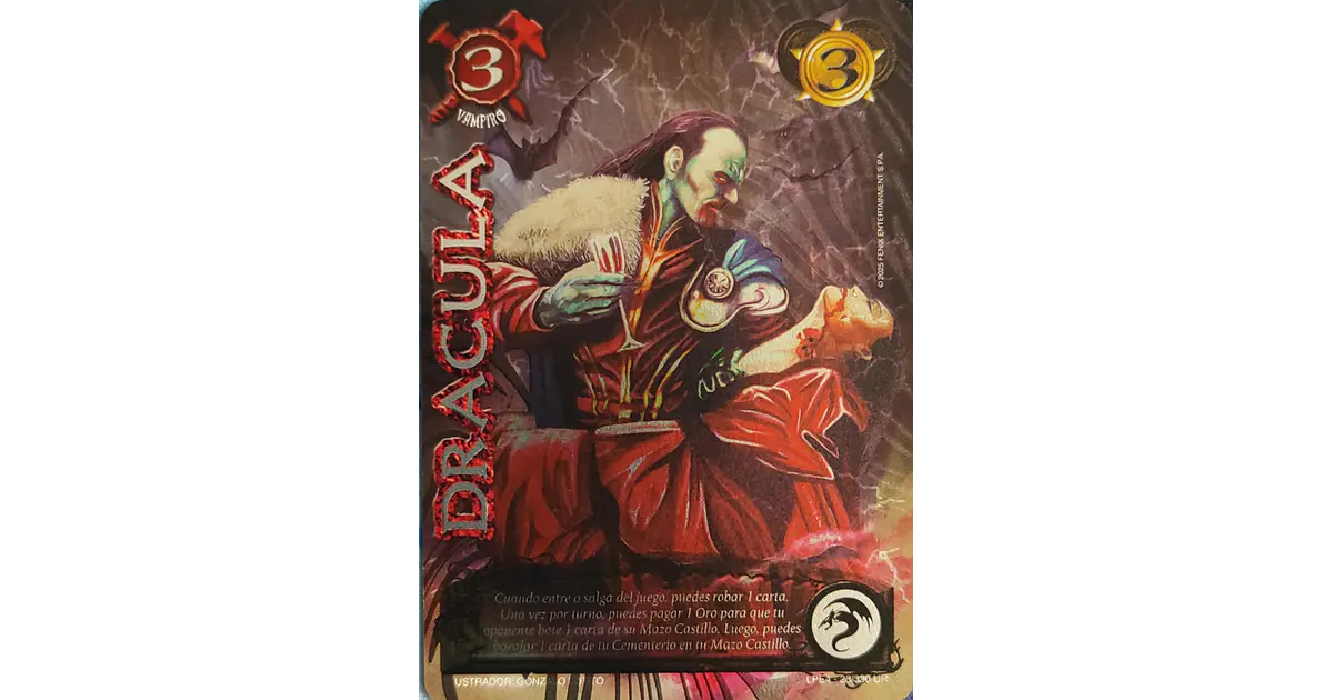 Drácula (LPE4 - UR) - Singles primera Era - Mitos y Leyendas