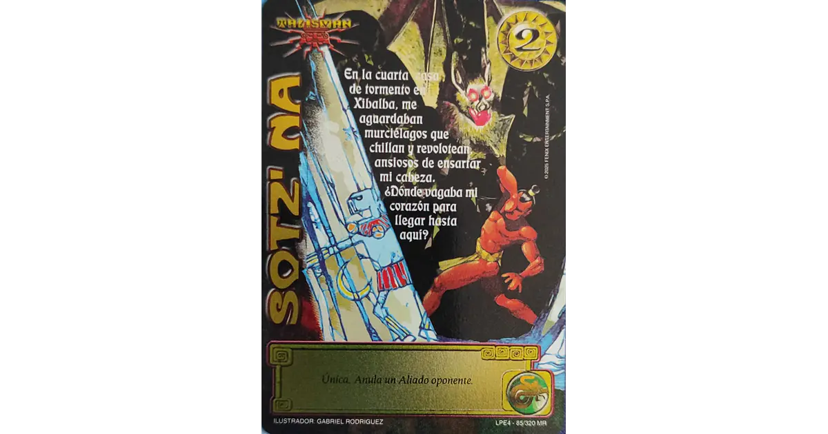 Sotzna (LPE4 - MR) - Singles primera Era - Mitos y Leyendas