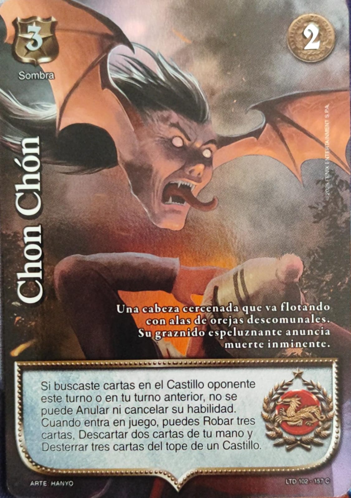Chon Chón (LTD - Cortesana Foil) Singles Imperio - Mitos