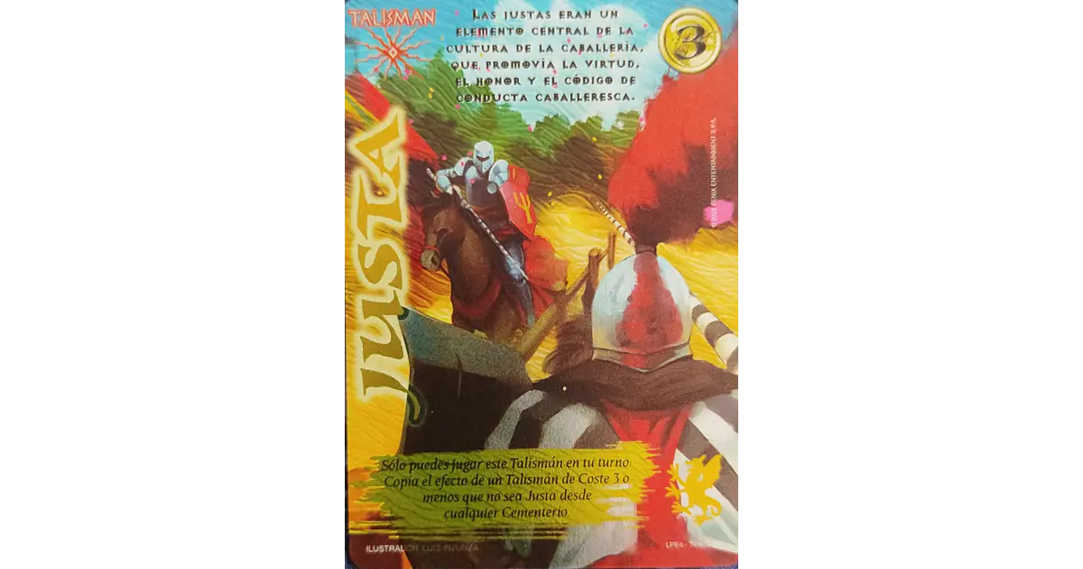 Justa (LPE4 - MR) - Singles primera Era - Mitos y Leyendas