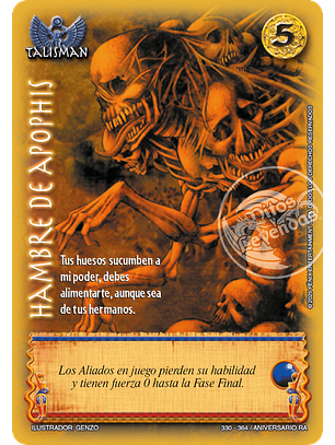 Hambre de Apophis (Aniversario de Ra - Vasalla)