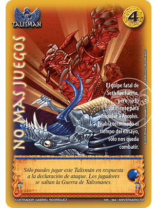 No mas juegos (Aniversario de Ra - Vasalla)