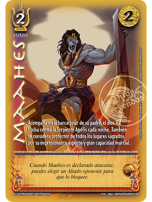 Maahes (Aniversario de Ra - Real)