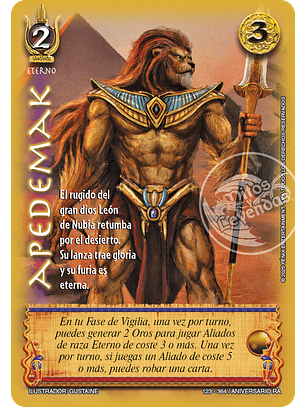 Apedemak (Aniversario de Ra - Real)