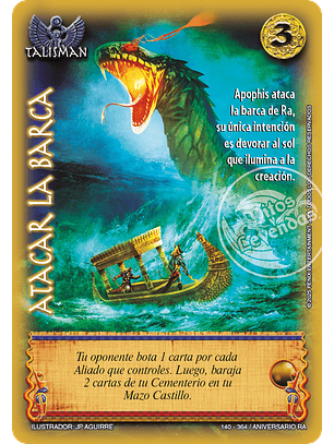 Atacar la barca (Aniversario de Ra - Real)