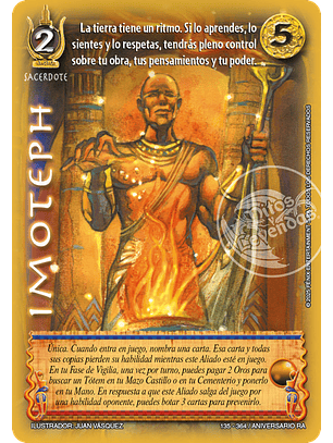 Imoteph (Aniversario de Ra - Real)