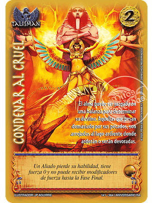 Condenar al cruel (Aniversario de Ra - Real)