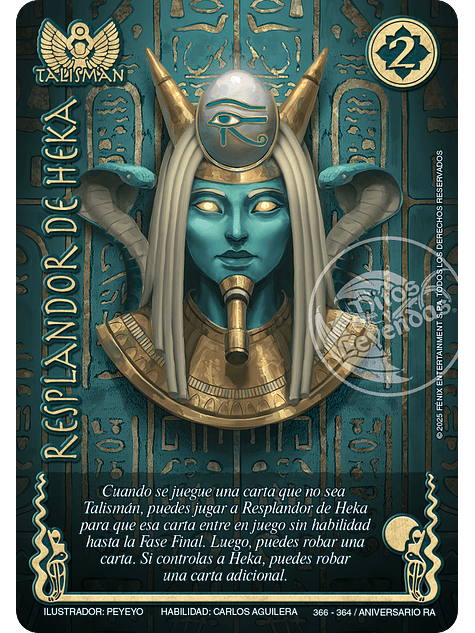 Resplandor de Heka (Aniversario de Ra - Secreta) 1