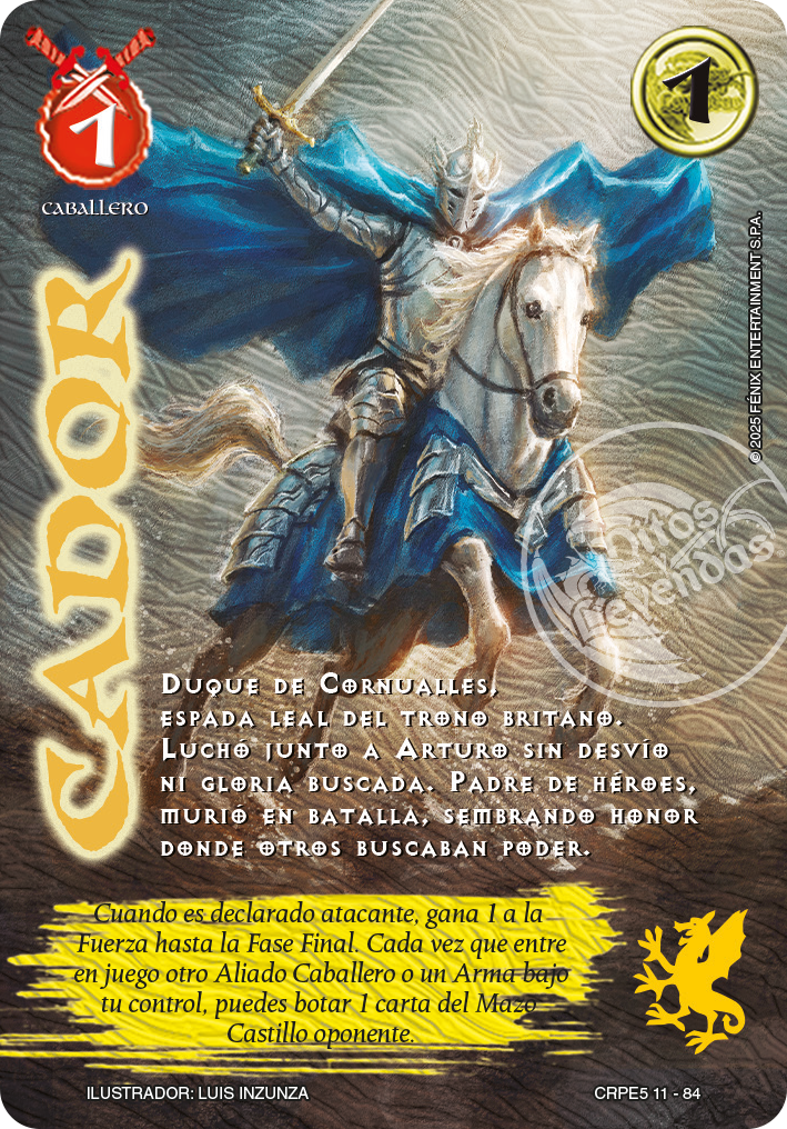 Cador - Singles primera Era - Mitos y Leyendas