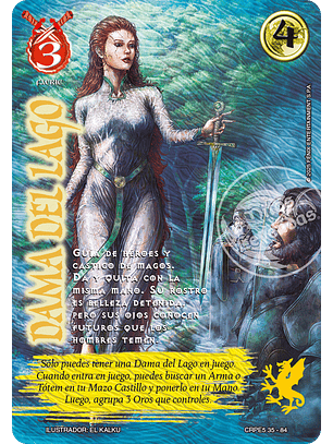 Dama del lago (Kit Racial Faerie 2025)