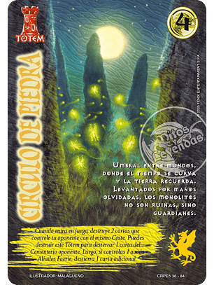 Circulo de piedra (Kit Racial Faerie 2025)