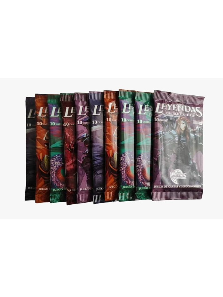 Pack de 10 Sobres de Leyendas PE 4.0 - MyL 1