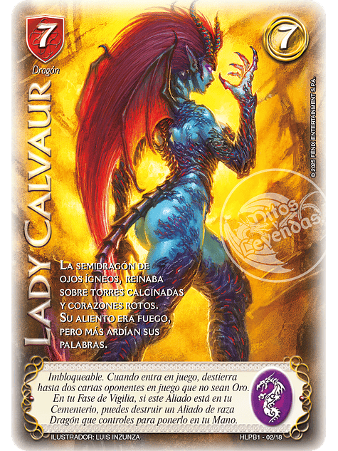Lady Calvaur (Colmillos de Avalon) 1