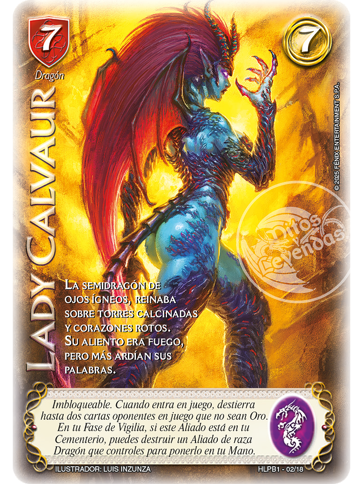Lady Calvaur (Colmillos de Avalon) 1