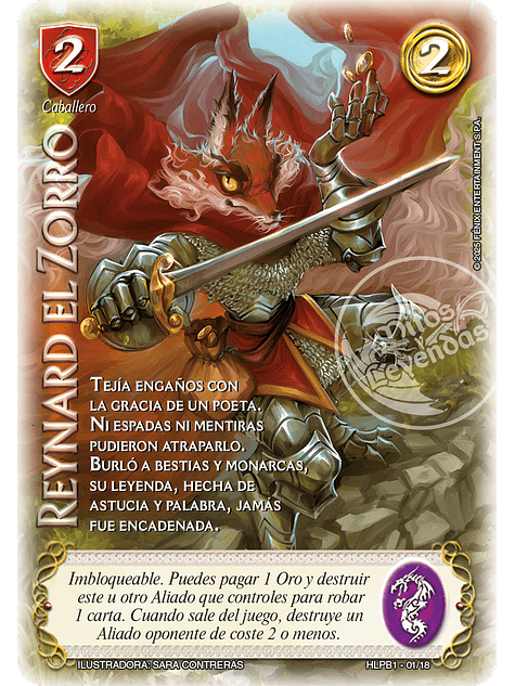 Reynard el zorro (Colmillos de Avalon) 1