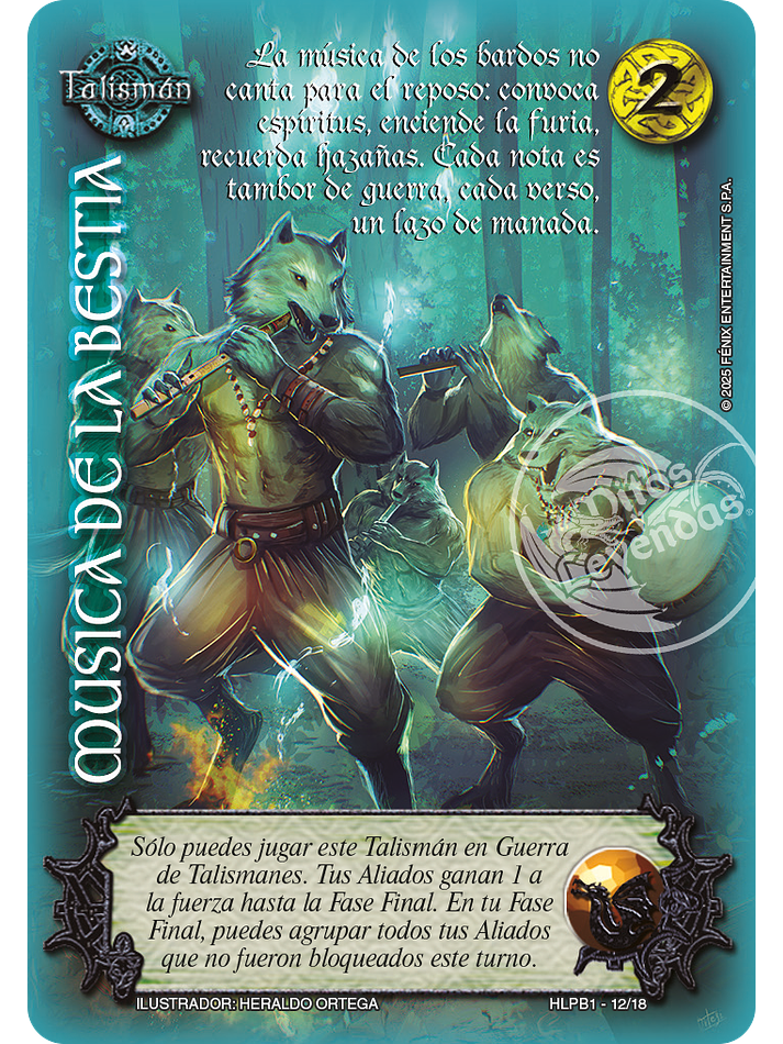 Música de la bestia (Colmillos de Avalon) 1