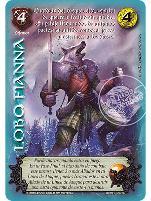 Lobo Fianna (Colmillos de Avalon)