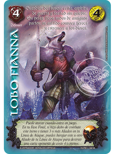 Lobo Fianna (Colmillos de Avalon) 1