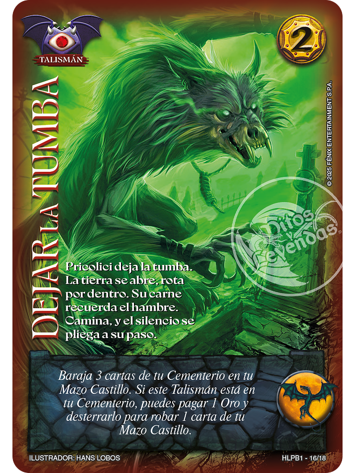 Dejar la tumba (Colmillos de Avalon) 1