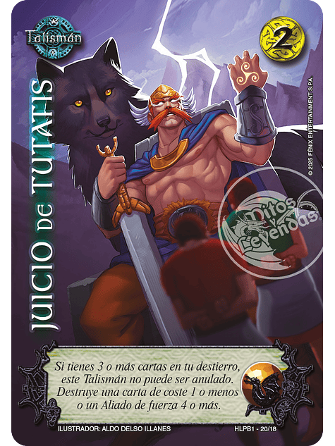Juicio de Tutatis (Colmillos de Avalon) (buy a box) 1