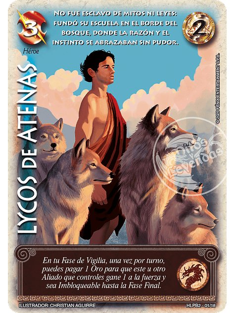 Lycos de Atenas (Colmillos del Inframundo) 1
