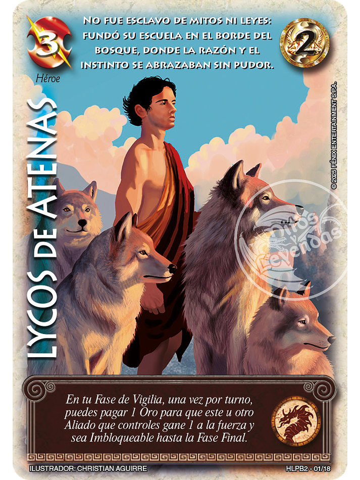 Lycos de Atenas (Colmillos del Inframundo) 1
