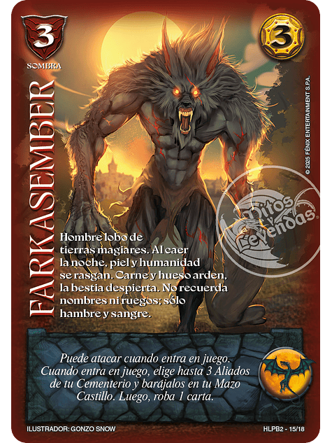 Farkasember (Colmillos del Inframundo) 1