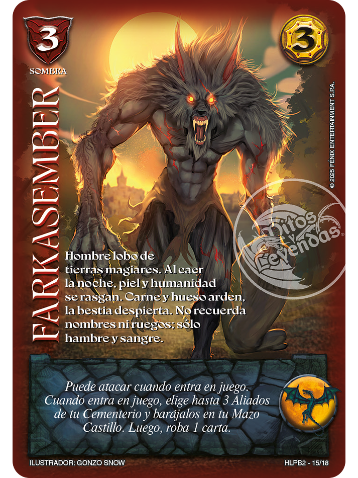 Farkasember (Colmillos del Inframundo) 1