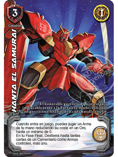 Hanta el Samurái (KVM - Reales) 1