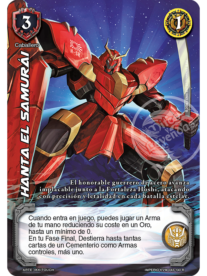 Hanta el Samurái (KVM - Reales) 1