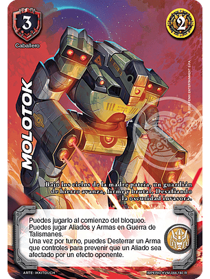 Molotok (KVM - Reales)