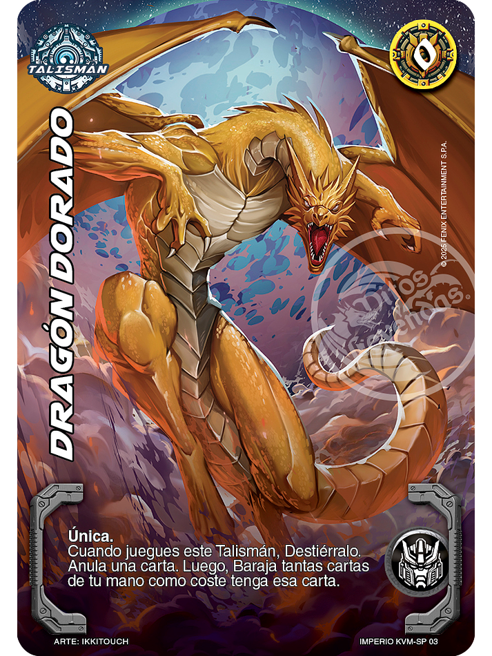 Dragón Dorado (KVM - Set Paralelo) 1