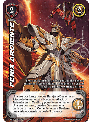 Fénix Ardiente (KVM - Reales)