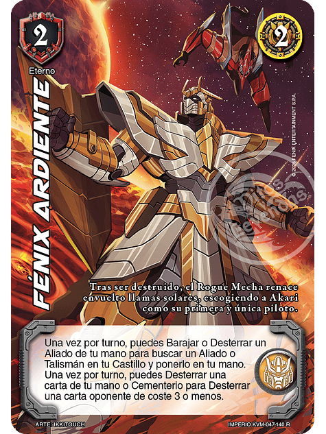 Fénix Ardiente (KVM - Reales) 1