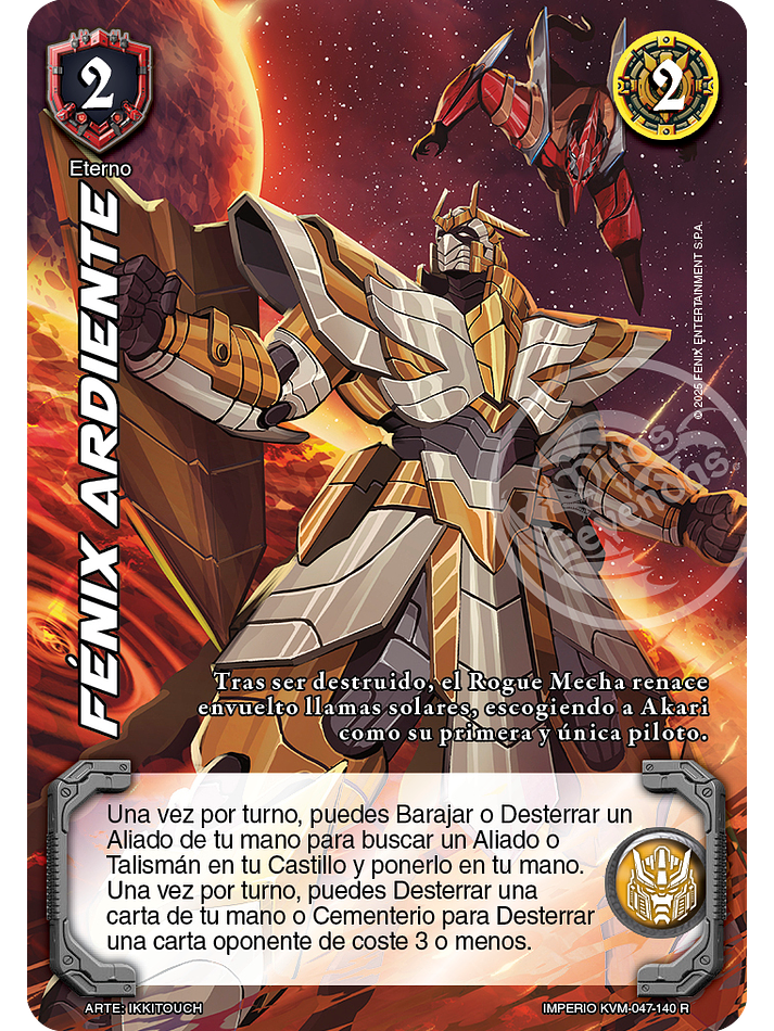 Fénix Ardiente (KVM - Reales) 1