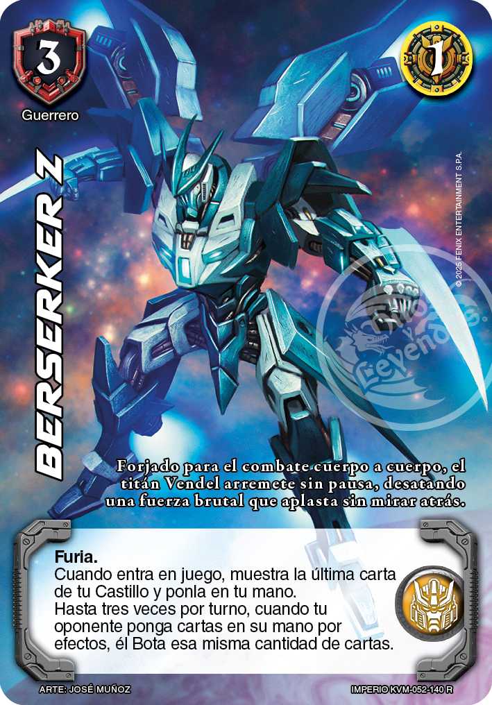 Berserker Z (KVM - Reales) Singles Imperio - Mitos y Leye