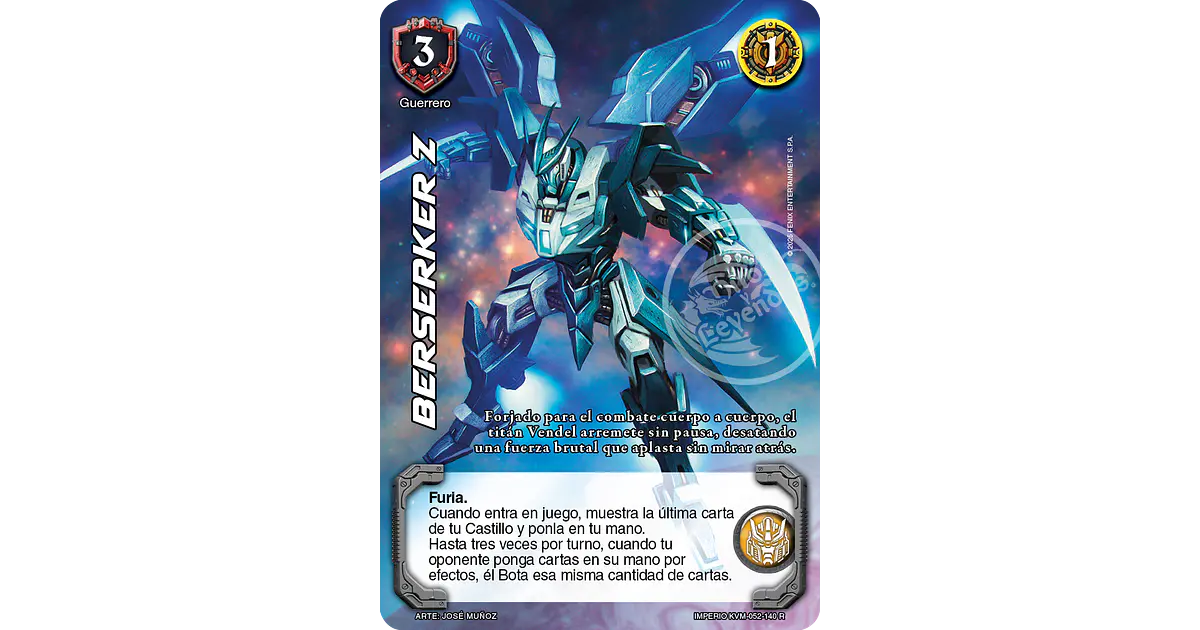 Berserker Z (KVM - Reales) Singles Imperio - Mitos y Leye