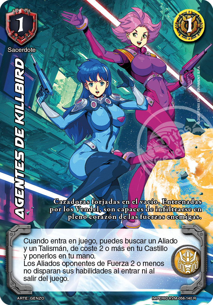 Agentes de Killbird (KVM - Reales)