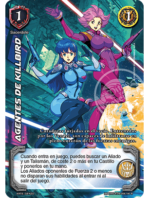 Agentes de Killbird (KVM - Reales)