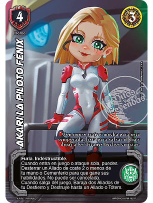 Akari la piloto Fénix (MTB - Defensores Legendarios)